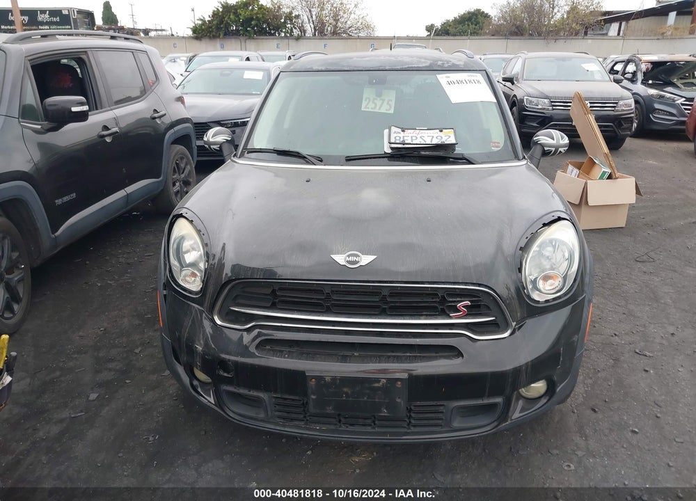 2015 MINI COUNTRYMAN COOPER S VIN: WMWZC3C55FWP52996