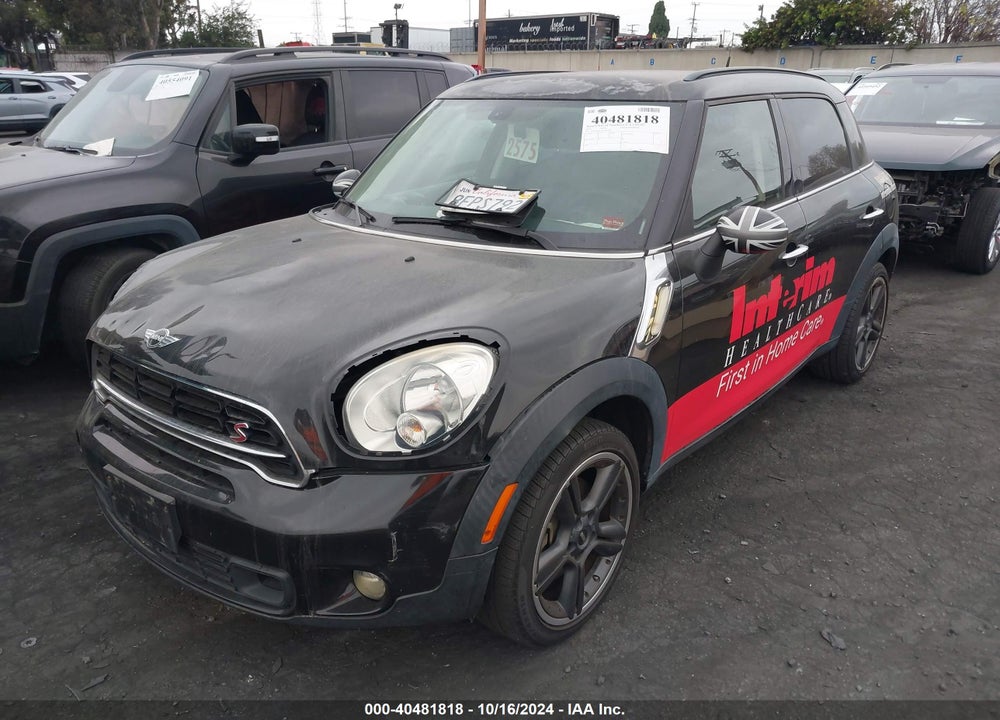 2015 MINI COUNTRYMAN COOPER S VIN: WMWZC3C55FWP52996