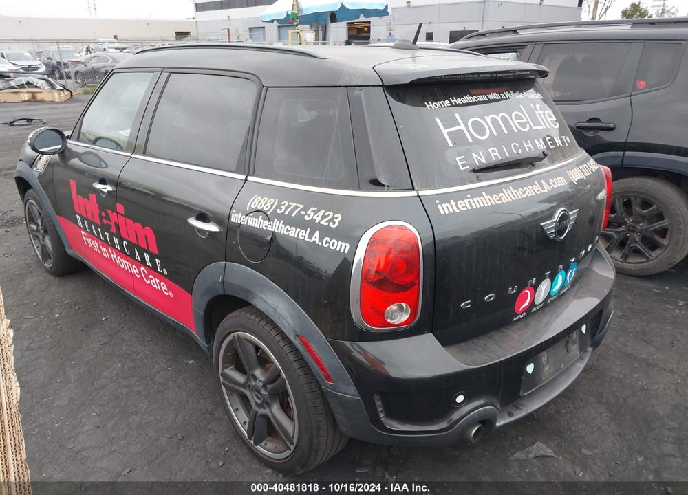 2015 MINI COUNTRYMAN COOPER S VIN: WMWZC3C55FWP52996