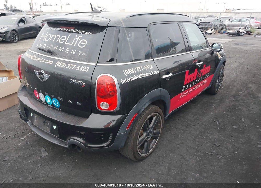 2015 MINI COUNTRYMAN COOPER S VIN: WMWZC3C55FWP52996