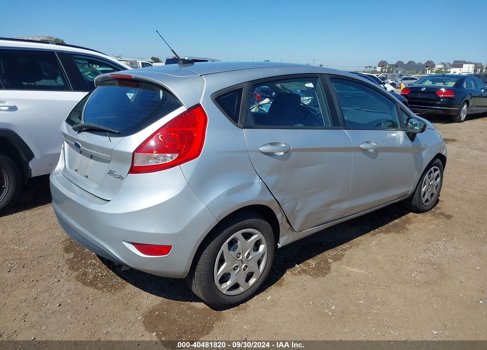 2012 FORD FIESTA SE VIN: 3FADP4EJ4CM176725