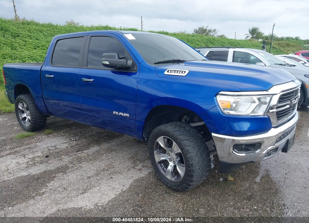 2019 RAM 1500 BIG HORN/LONE STAR 4X4 5'7 BOX VIN: 1C6RRFFG2KN780407