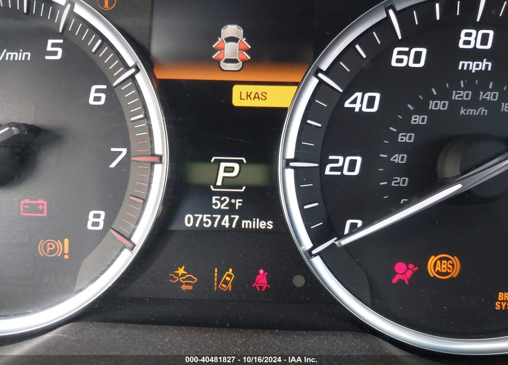 2017 ACURA TLX TECHNOLOGY PACKAGE VIN: 19UUB3F57HA003145