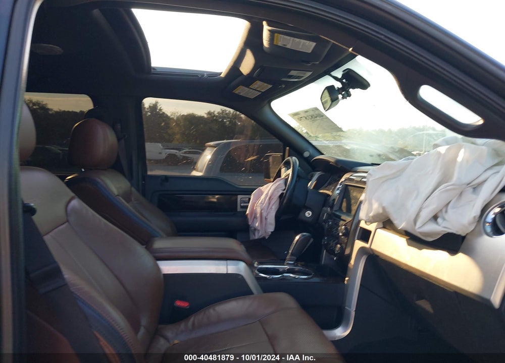 2013 FORD F-150 PLATINUM VIN: 1FTFW1EF5DFC32480