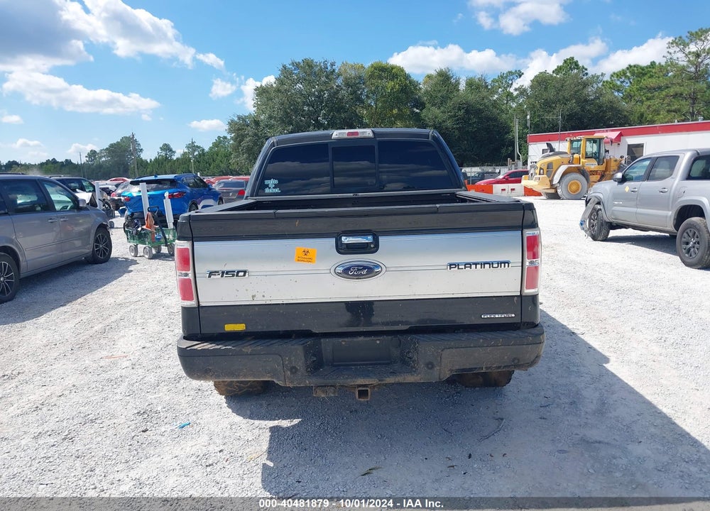 2013 FORD F-150 PLATINUM VIN: 1FTFW1EF5DFC32480