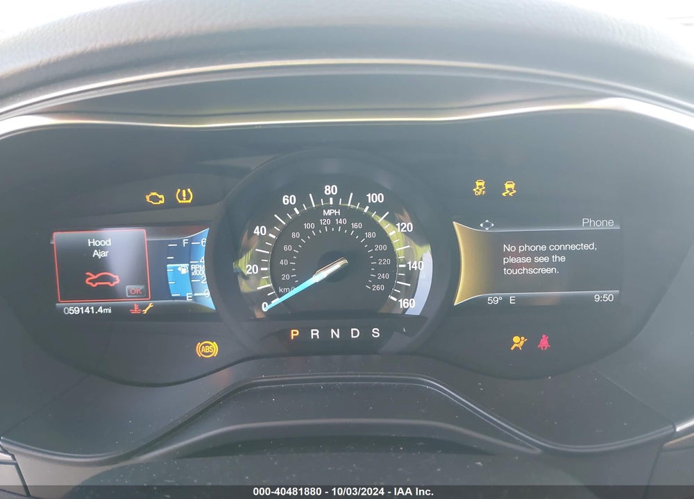 2020 FORD FUSION SE VIN: 3FA6P0T93LR247572