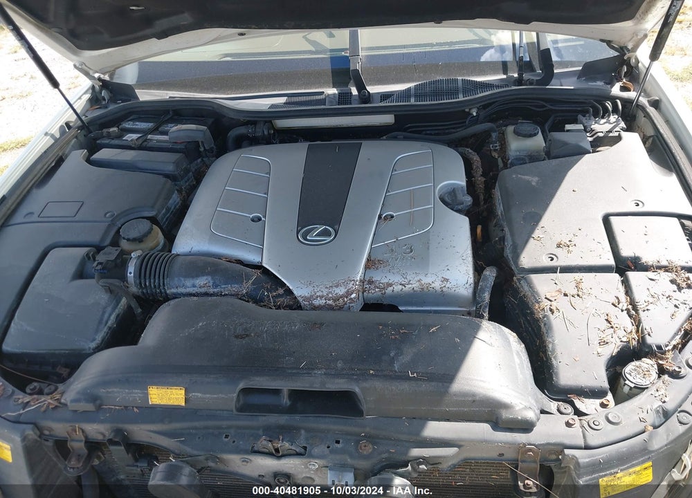 2005 LEXUS LS 430 VIN: JTHBN36F355021358