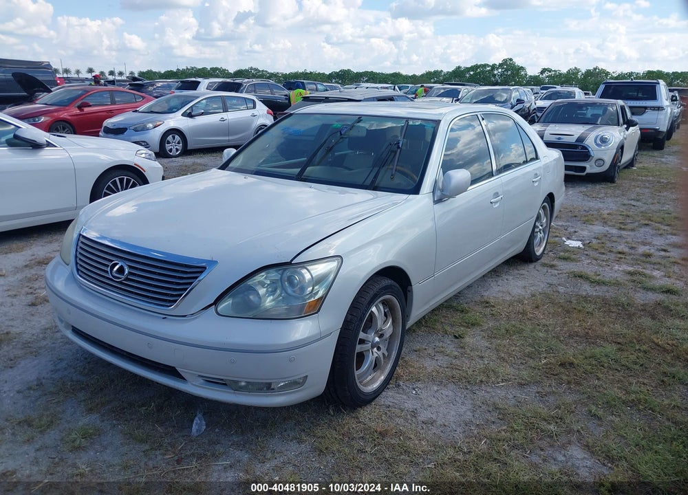 2005 LEXUS LS 430 VIN: JTHBN36F355021358