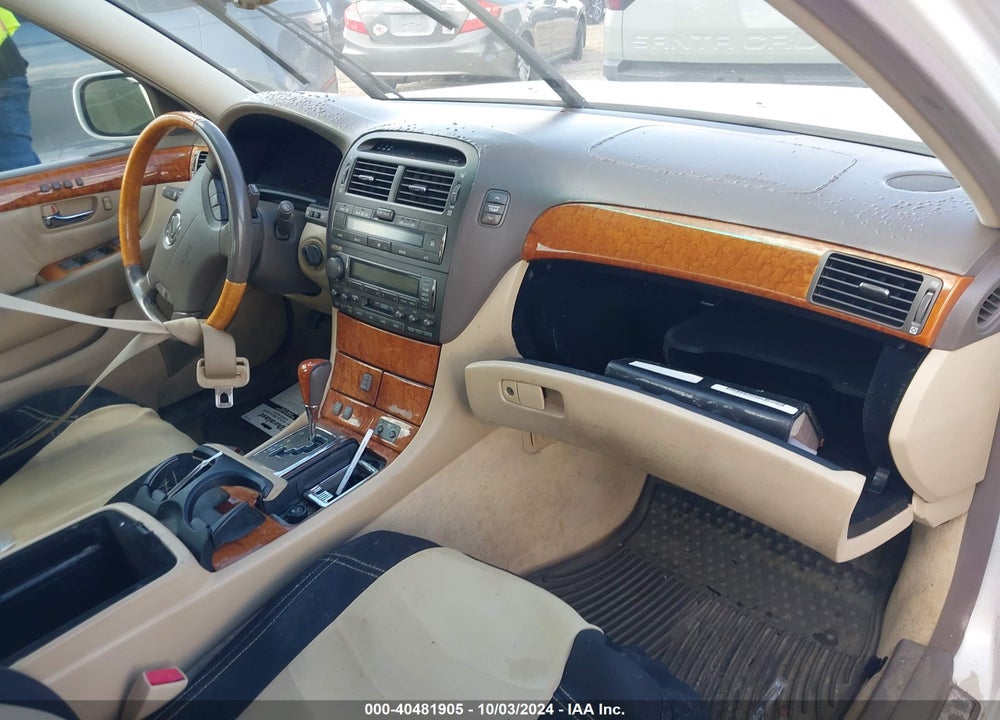 2005 LEXUS LS 430 VIN: JTHBN36F355021358