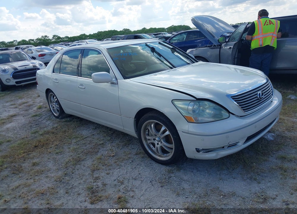 2005 LEXUS LS 430 VIN: JTHBN36F355021358