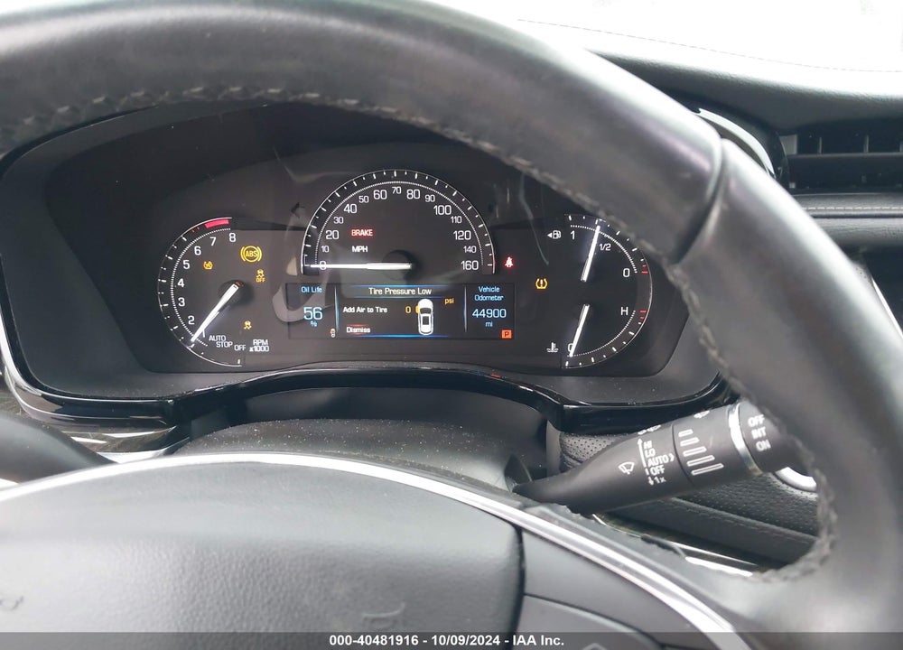2019 CADI XT5 VIN: 1GYKNAR52K2283594