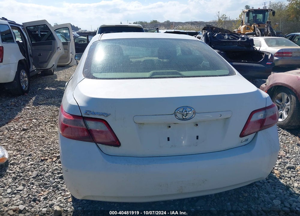 2009 TOYOTA CAMRY LE VIN: 4T1BE46K59U897621