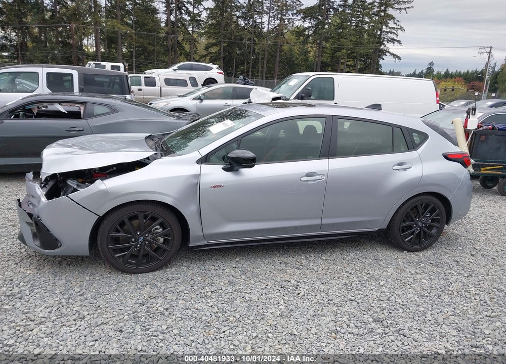 2024 SUBARU IMPREZA RS 5-DOOR VIN: JF1GUHJC7R8232917