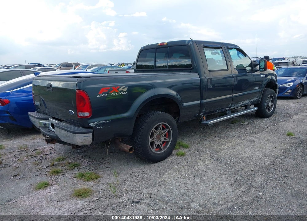 2006 FORD F-250 LARIAT/XL/XLT VIN: 1FTSW21P66EA27665