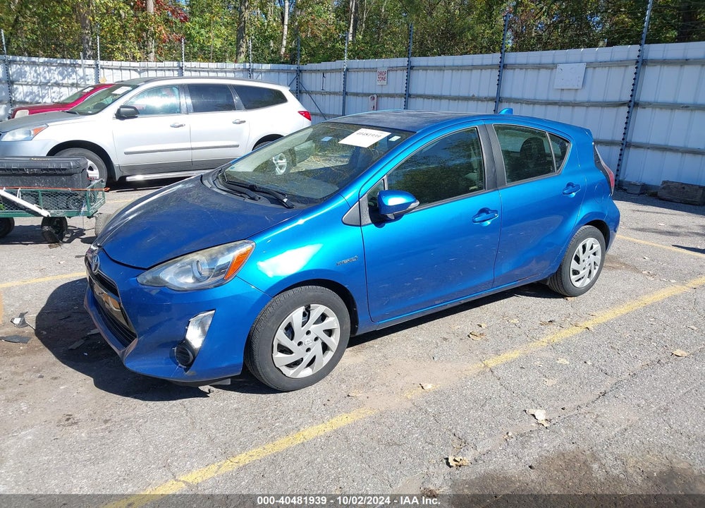 2015 TOYOTA PRIUS C TWO VIN: JTDKDTB38F1087106