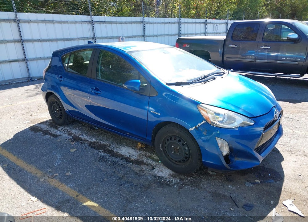 2015 TOYOTA PRIUS C TWO VIN: JTDKDTB38F1087106