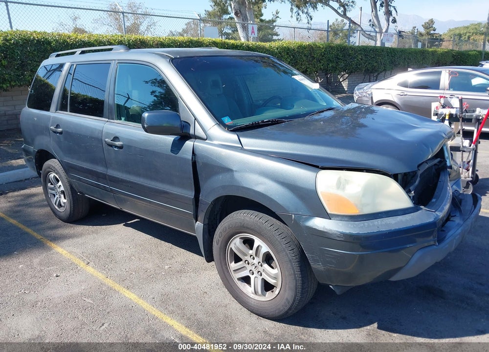2003 HONDA PILOT EX-L VIN: 2HKYF18713H588460