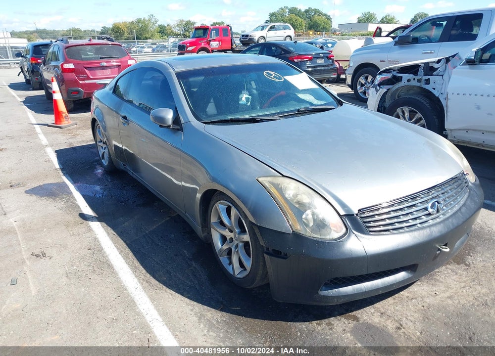 2004 INFINITI G35 VIN: JNKCV54E54M803711