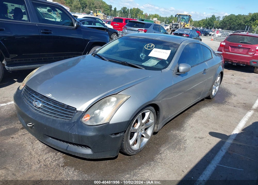 2004 INFINITI G35 VIN: JNKCV54E54M803711