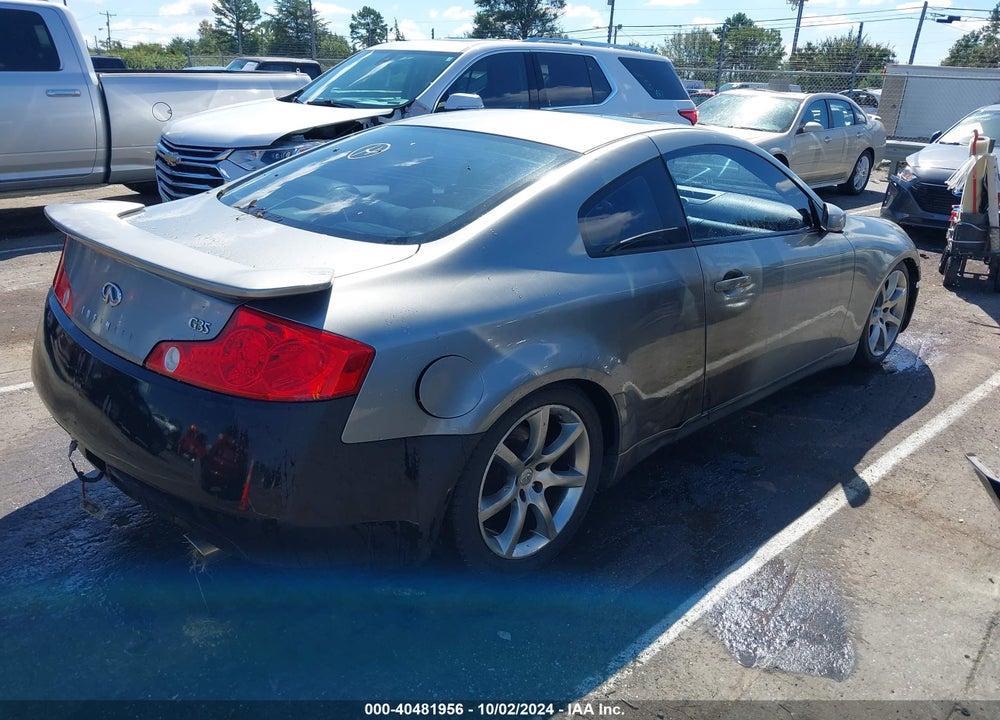 2004 INFINITI G35 VIN: JNKCV54E54M803711