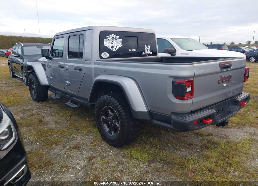 2021 JEEP GLADIATOR RUBICON 4X4 VIN: 1C6JJTBG9ML536101