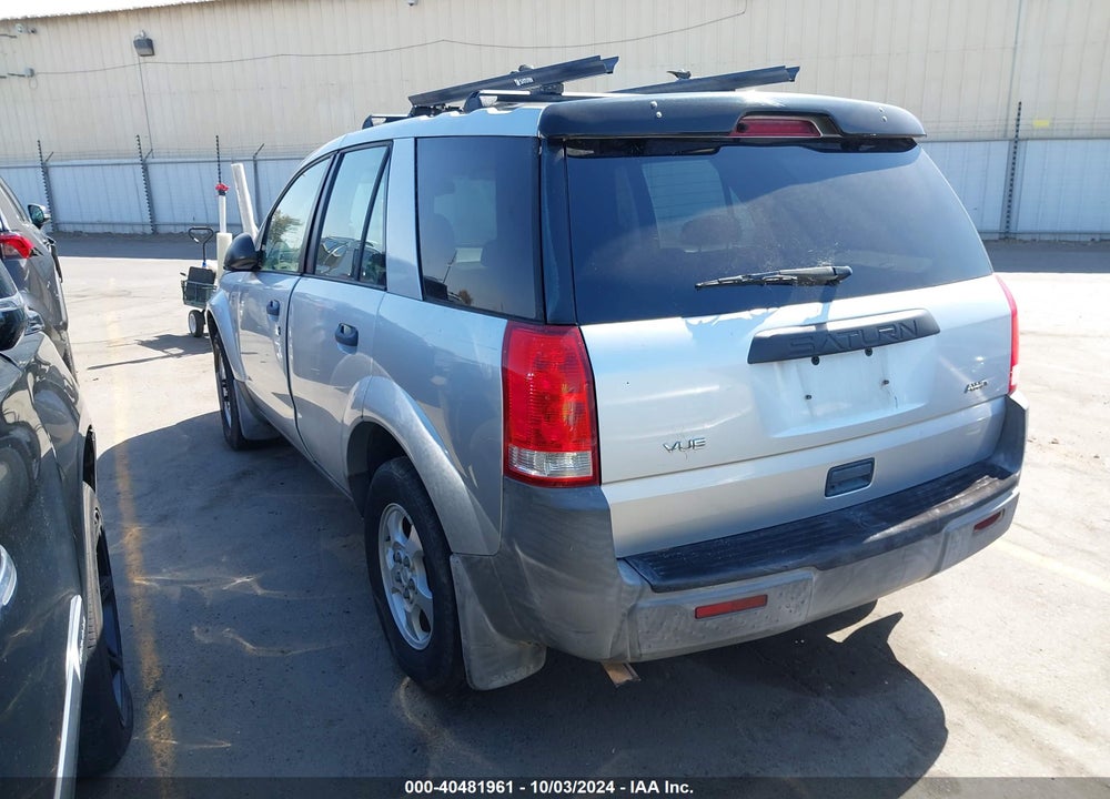 2003 SATURN VUE 4 CYL VIN: 5GZCZ43D83S908793