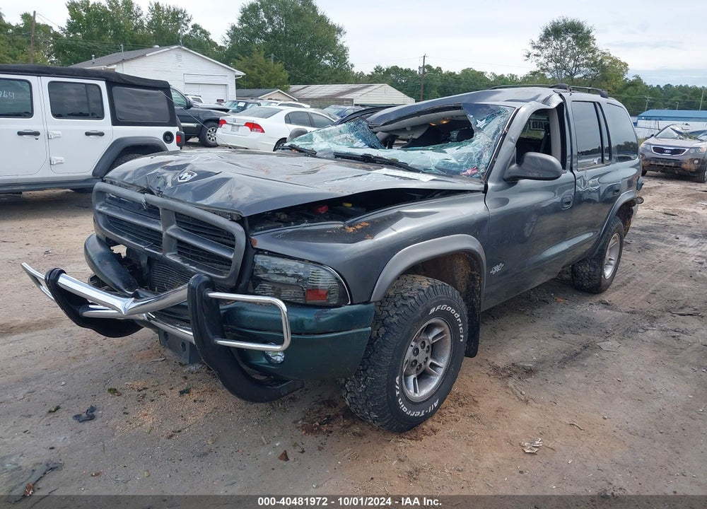2002 DODGE DURANGO SPORT VIN: 1B4HS38NX2F128578