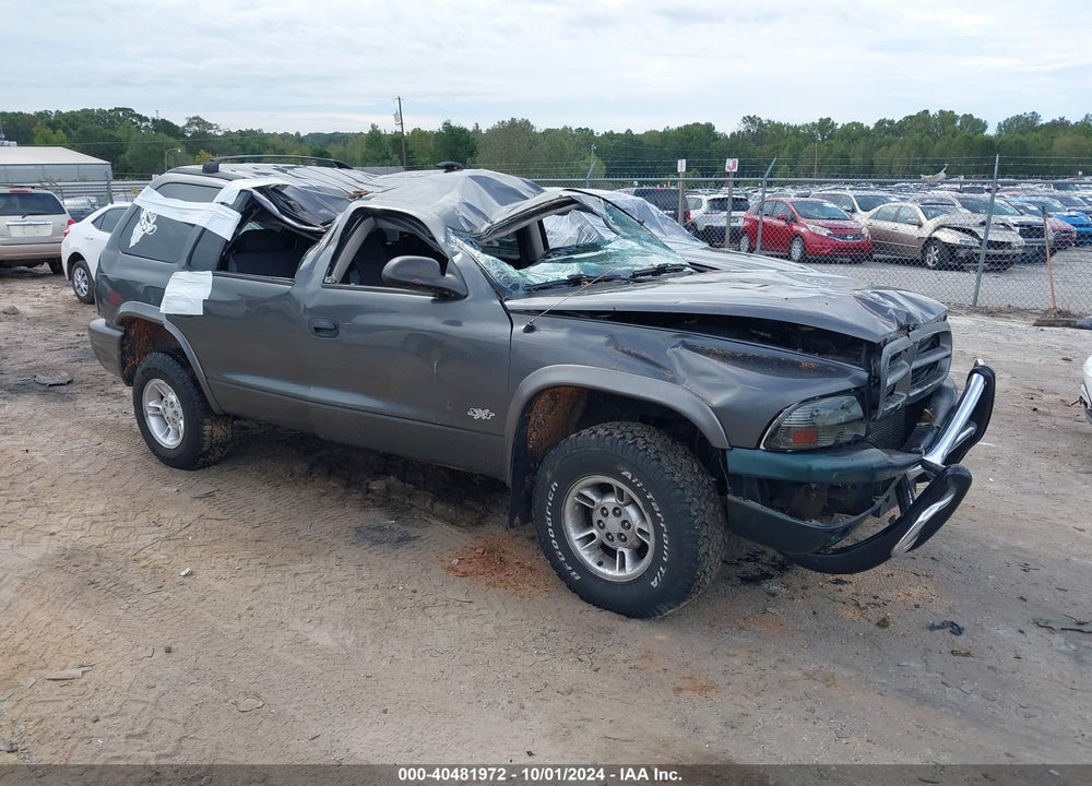 2002 DODGE DURANGO SPORT VIN: 1B4HS38NX2F128578