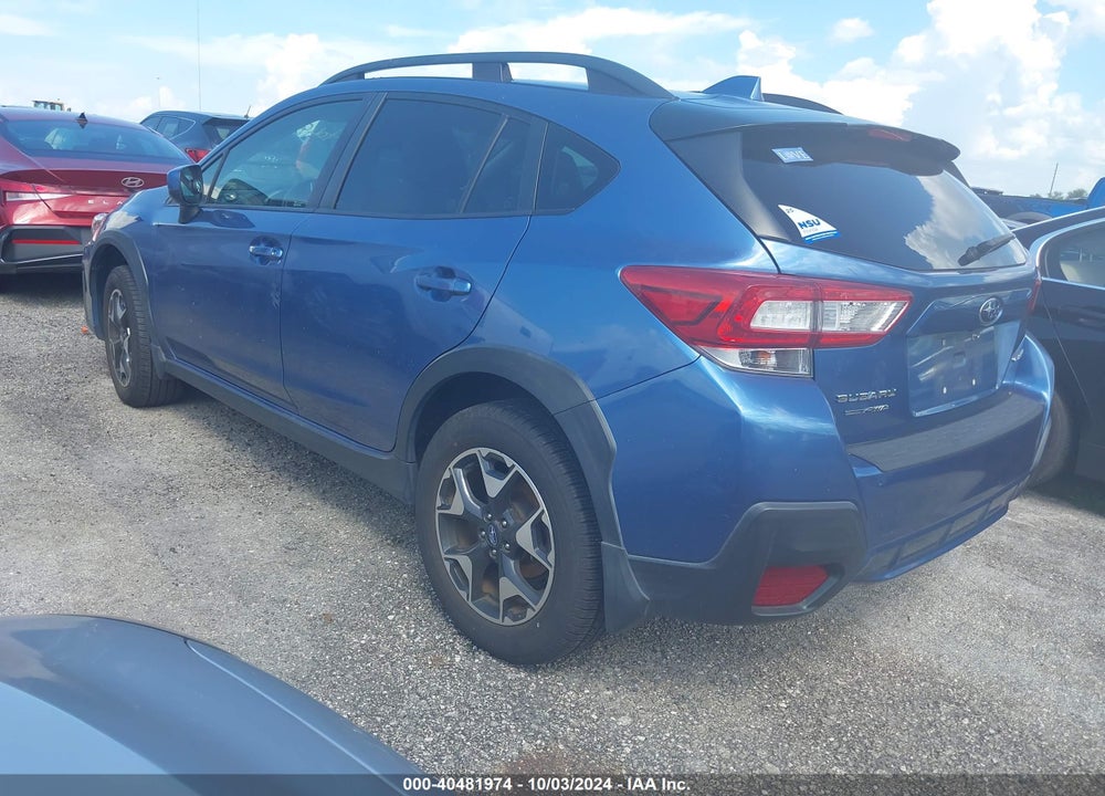 2019 SUBARU CROSSTREK 2.0I PREMIUM VIN: JF2GTACC9K8237948