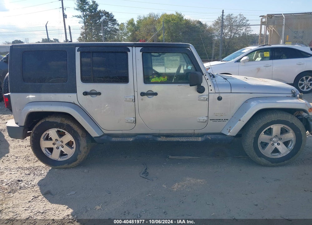 2008 JEEP WRANGLER UNLIMITED SAHARA VIN: 1J4GA59178L576001