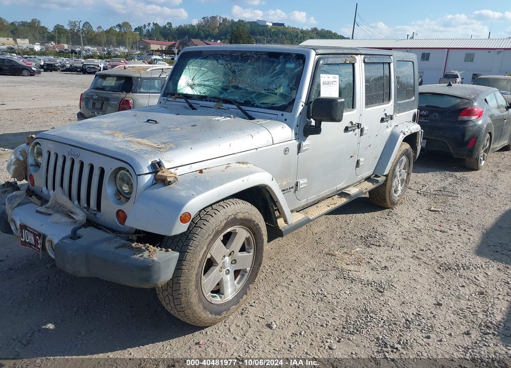 2008 JEEP WRANGLER UNLIMITED SAHARA VIN: 1J4GA59178L576001