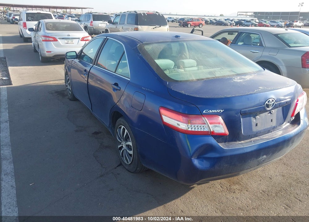2010 TOYOTA CAMRY LE VIN: 4T4BF3EK5AR079003