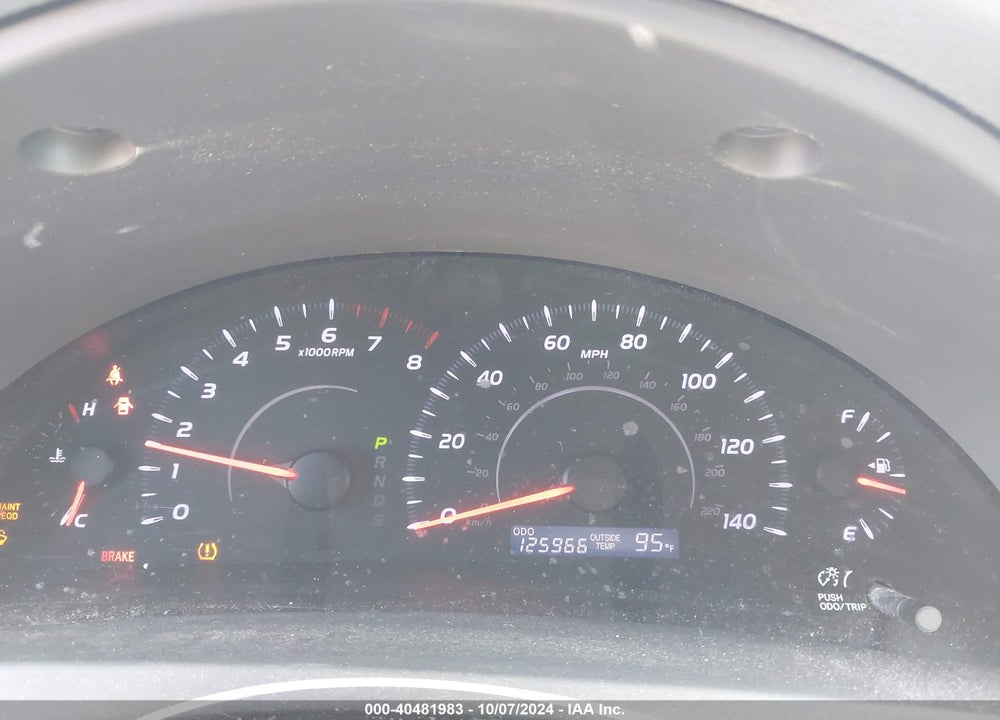 2010 TOYOTA CAMRY LE VIN: 4T4BF3EK5AR079003