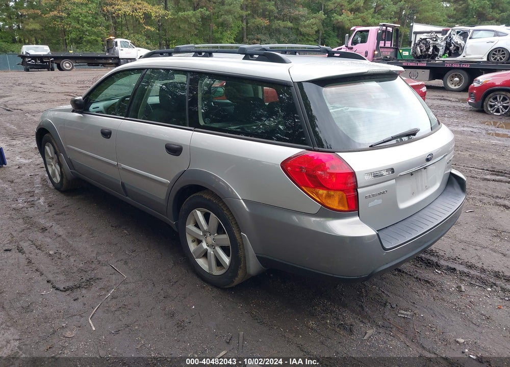 2007 SUBARU OUTBACK 2.5I VIN: 4S4BP61C576306095