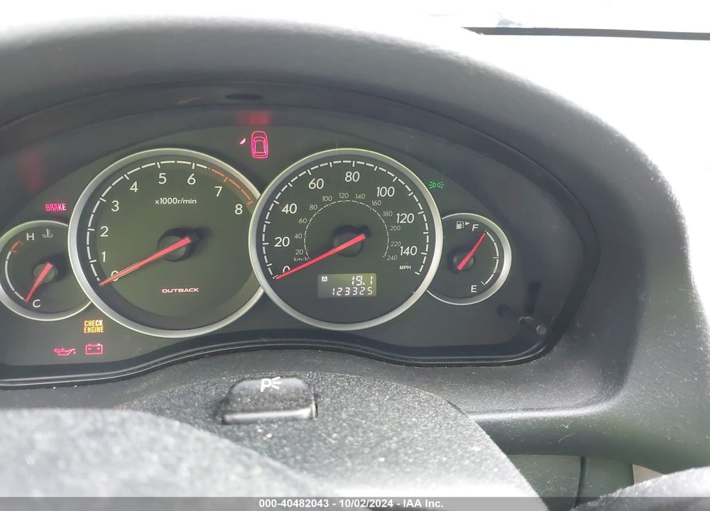 2007 SUBARU OUTBACK 2.5I VIN: 4S4BP61C576306095