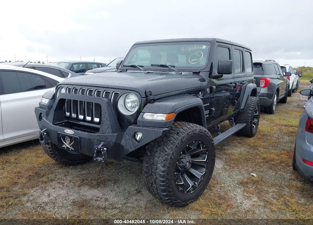2020 JEEP WRANGLER UNLIMITED SAHARA 4X4 VIN: 1C4HJXEN0LW165240