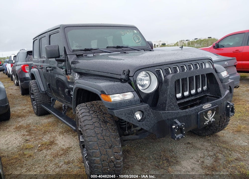 2020 JEEP WRANGLER UNLIMITED SAHARA 4X4 VIN: 1C4HJXEN0LW165240