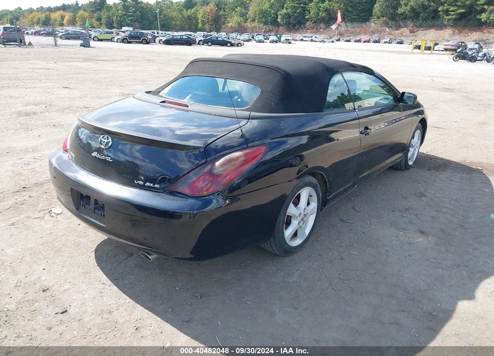 2006 TOYOTA CAMRY SOLARA SLE VIN: 4T1FA38P46U093306