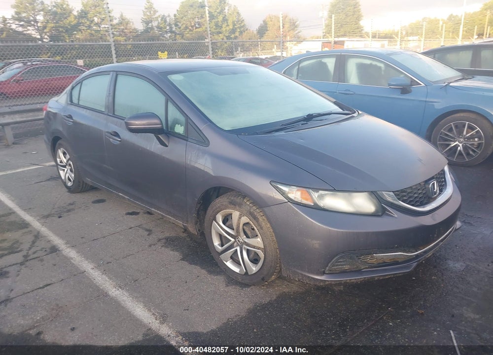 2015 HONDA CIVIC LX VIN: 19XFB2F55FE044904