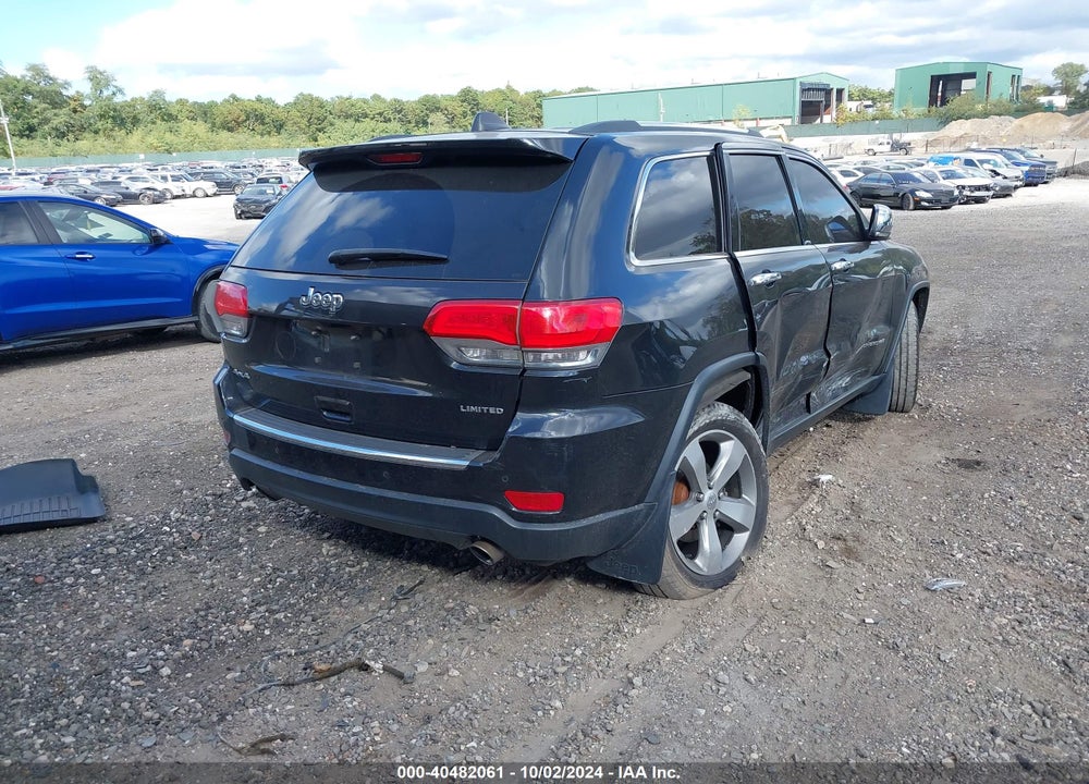 2014 JEEP GRAND CHEROKEE LIMITED VIN: 1C4RJFBG3EC430449