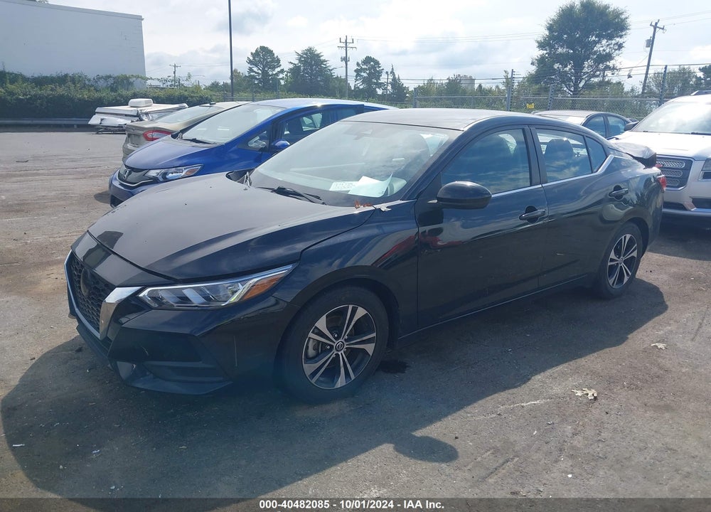 2022 NISSAN SENTRA SV XTRONIC CVT VIN: 3N1AB8CV9NY273779