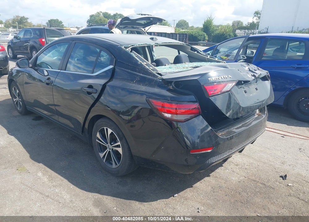 2022 NISSAN SENTRA SV XTRONIC CVT VIN: 3N1AB8CV9NY273779