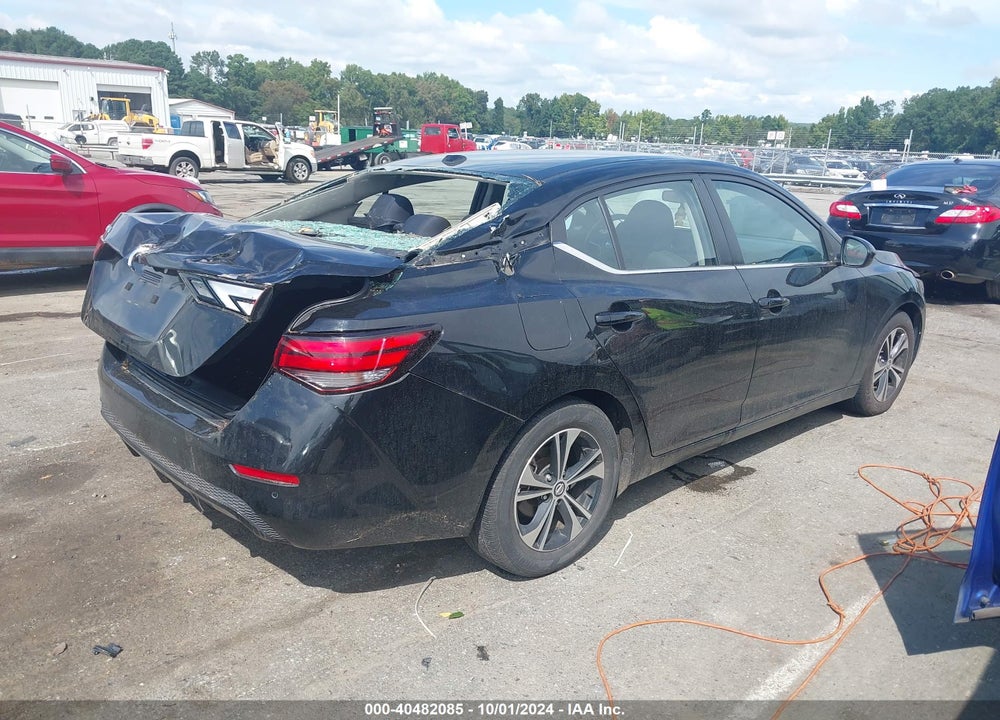 2022 NISSAN SENTRA SV XTRONIC CVT VIN: 3N1AB8CV9NY273779