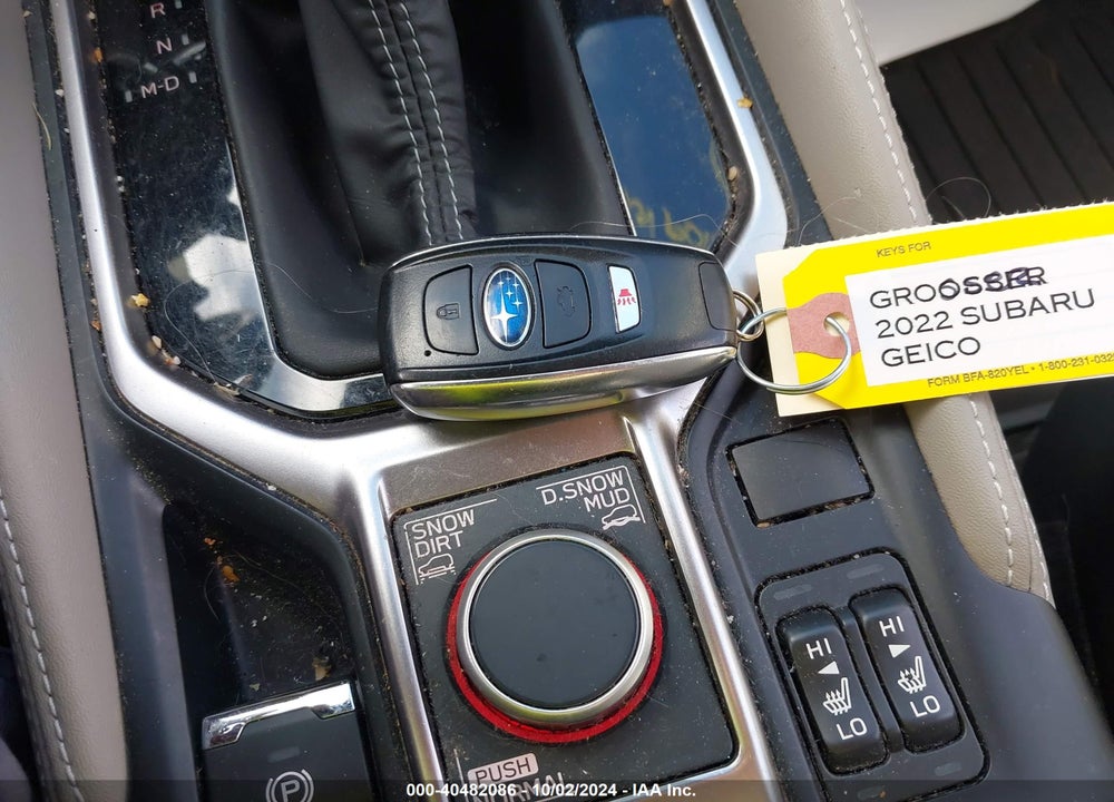 2022 SUBARU FORESTER LIMITED VIN: JF2SKAPC8NH467346