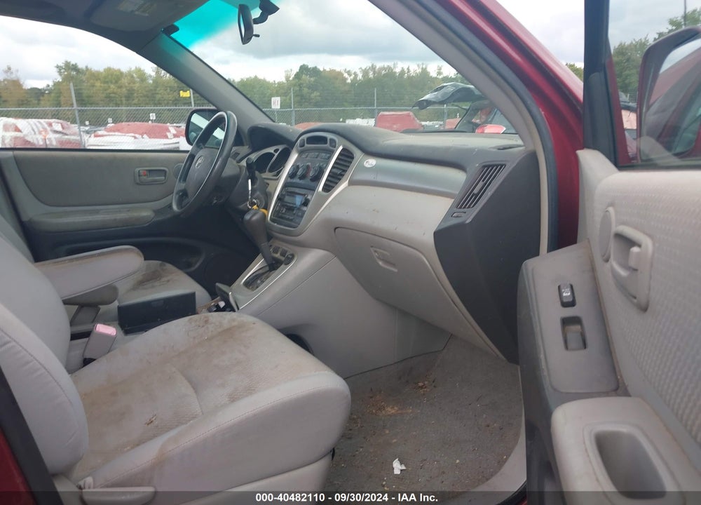2007 TOYOTA HIGHLANDER V6 VIN: JTEHP21A970228358