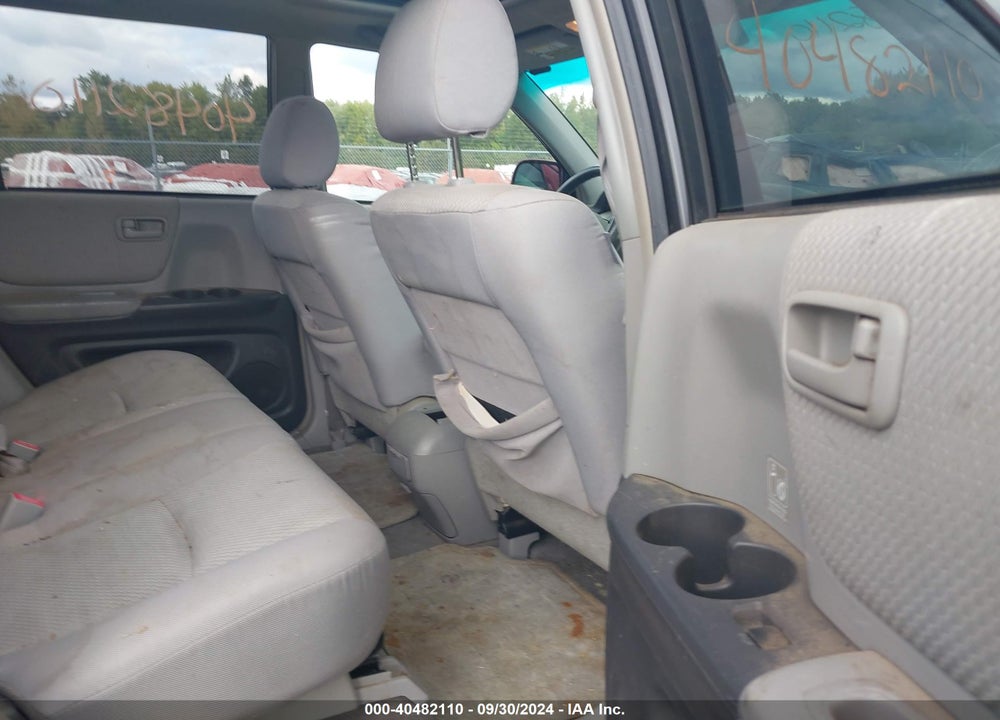 2007 TOYOTA HIGHLANDER V6 VIN: JTEHP21A970228358