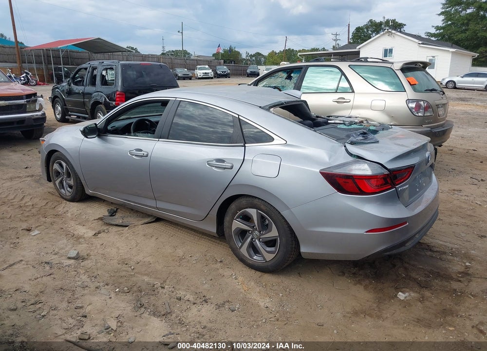 2019 HONDA INSIGHT EX VIN: 19XZE4F51KE010159