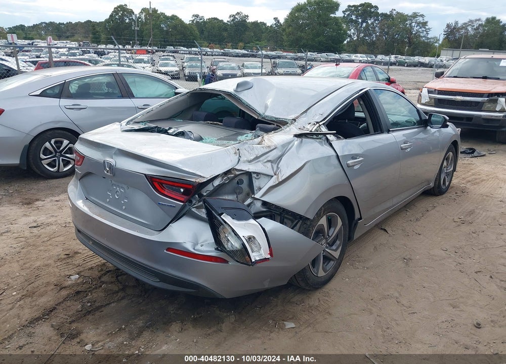 2019 HONDA INSIGHT EX VIN: 19XZE4F51KE010159