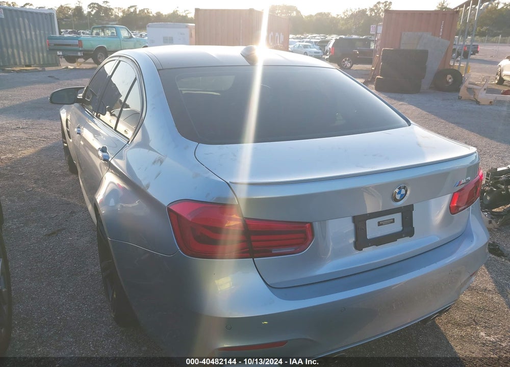 2018 BMW M3 VIN: WBS8M9C58J5K98510