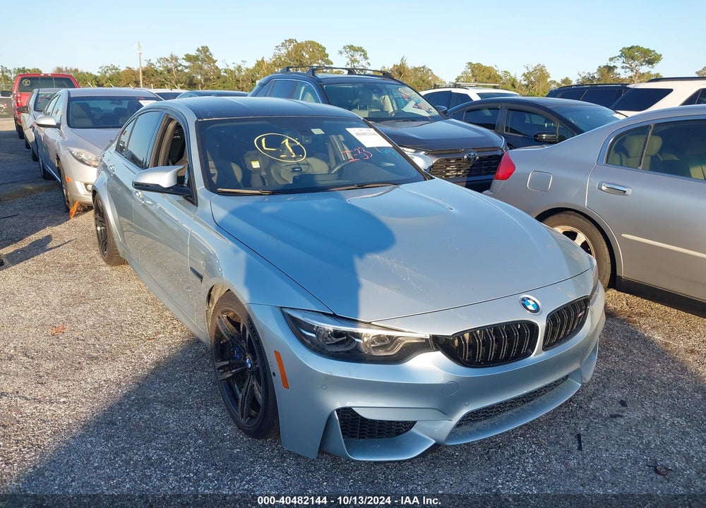 2018 BMW M3 VIN: WBS8M9C58J5K98510